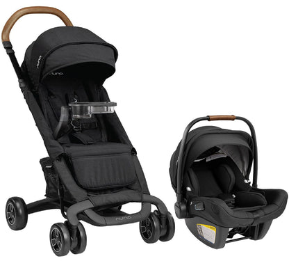 Nuna PEPP Next + PIPA Lite RX Travel System Bundle - Caviar/Caviar - ST14003CVR-CF10208600CVR