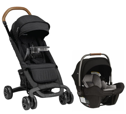 Nuna PEPP Next + PIPA Lite Travel System Bundle - Caviar/Caviar - ST14003CVR-CF08500CVR