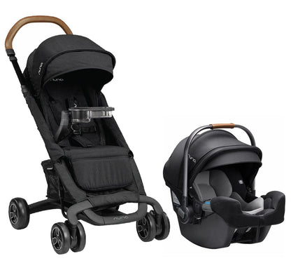 Nuna PEPP Next + PIPA RX Travel System Bundle - Caviar/Caviar - ST14003CVR-CF12508600CVR
