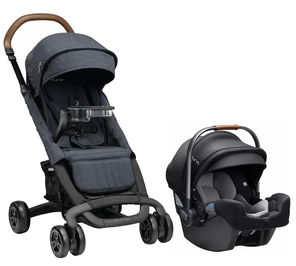 Nuna PEPP Next + PIPA RX Travel System Bundle - Lake/Caviar - ST14003LAK-CF12508600CVR