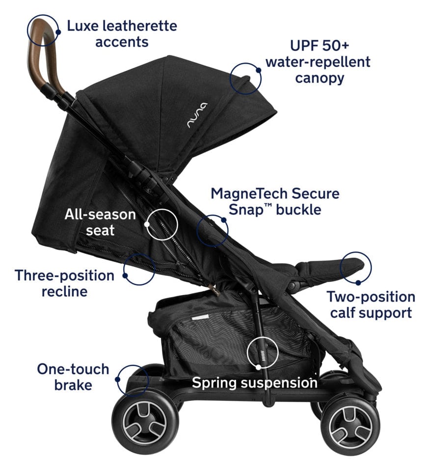 Nuna PEPP Next + PIPA RX Travel System Bundle - Caviar/Caviar - ST14003CVR-CF12508600CVR