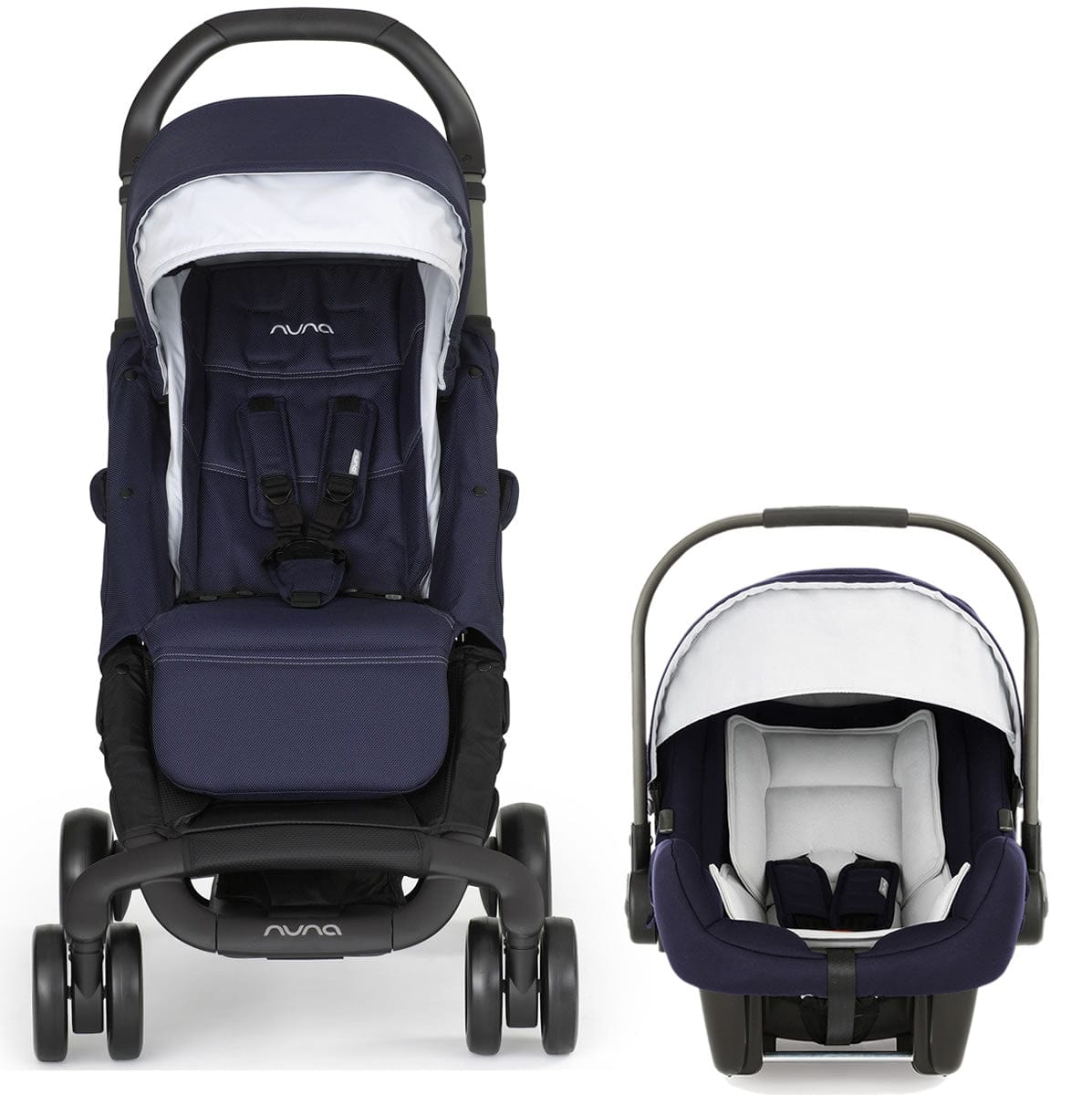 Nuna Pepp & Pipa Travel System - Navy - NUNA-TS-NAVY