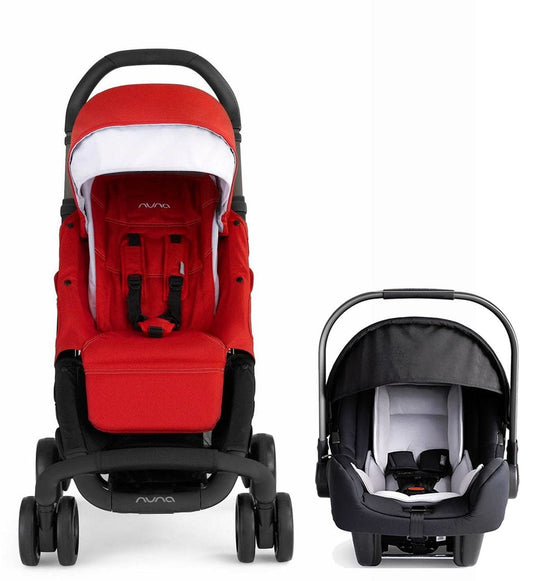 Nuna Pepp & Pipa Travel System - Scarlet/Night - ST-10-011-NIGHT