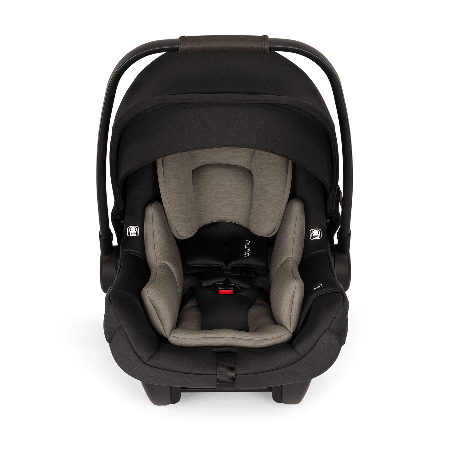 Nuna Pipa Aire Infant Car Seat + Pipa Series Base - Caviar / Chocolate - CF18500CCR