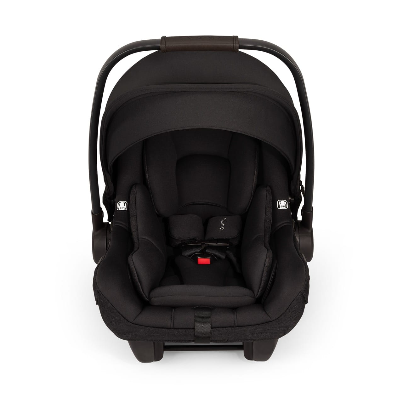 Nuna PIPA Aire RX Infant Car Seat + PIPA RELX Base with Load Leg - Caviar / Chocolate - CF18508600CCR