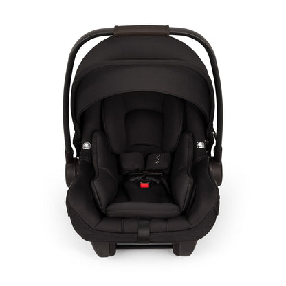 Nuna PIPA Aire RX Infant Car Seat + PIPA RELX Base with Load Leg - Caviar / Chocolate - CF18508600CCR