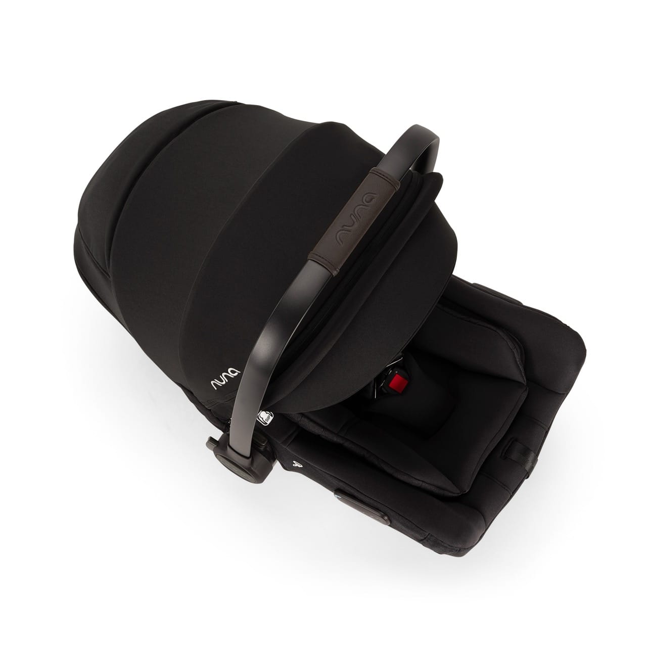 Nuna PIPA Aire RX Infant Car Seat + PIPA RELX Base with Load Leg - Caviar / Chocolate - CF18508600CCR