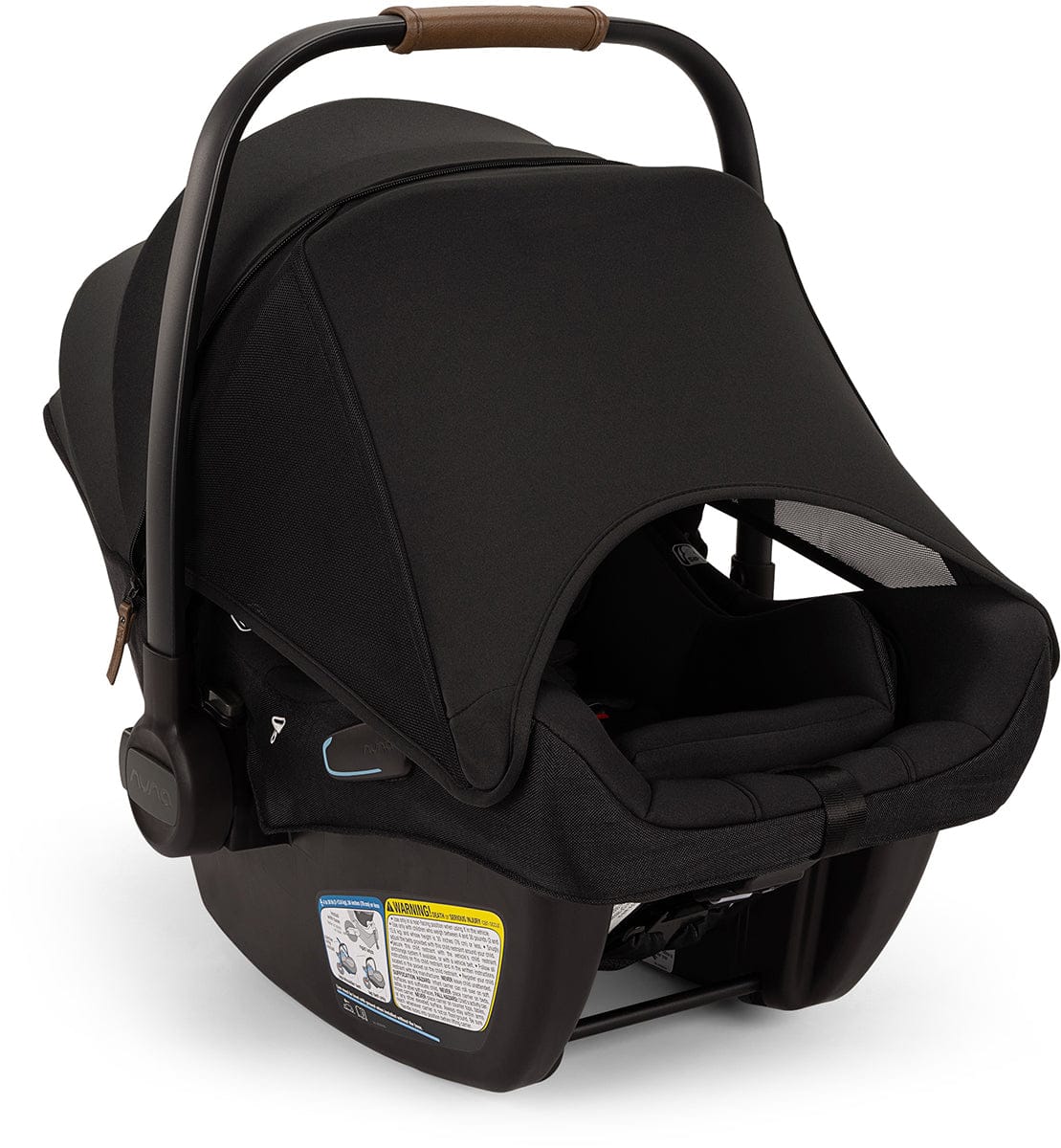 Nuna PIPA Aire RX Infant Car Seat + PIPA RELX Base with Load Leg - Granite - CF18508600GRN