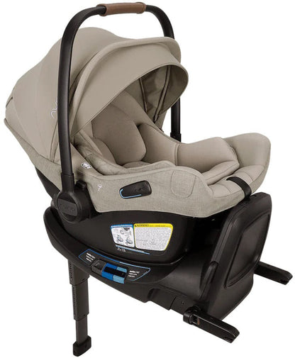 Nuna PIPA Aire RX Infant Car Seat + PIPA RELX Base with Load Leg - Hazelwood - CF18508600HAZ