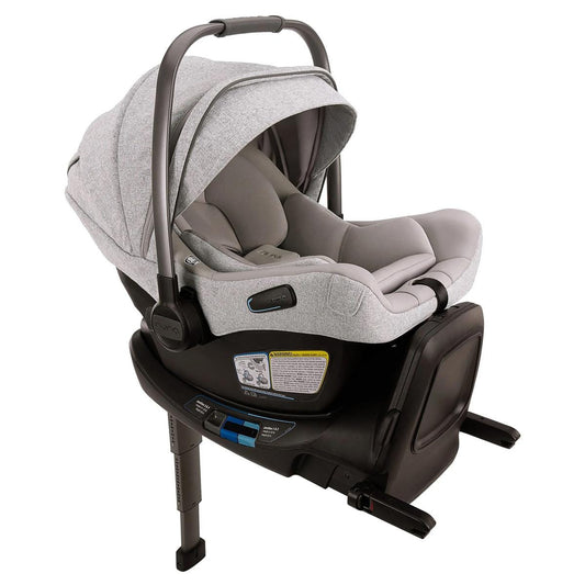 Nuna PIPA Aire RX Infant Car Seat + PIPA RELX Base with Load Leg - Sterling - CF18508610STL