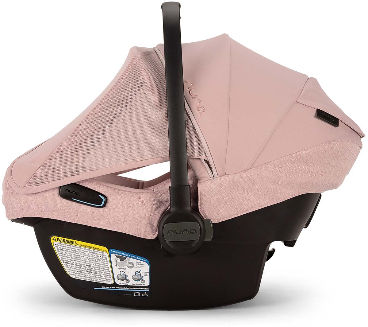 Nuna PIPA Aire RX Infant Car Seat + PIPA RELX Base with Load Leg - Thistle - CF18508606TSL
