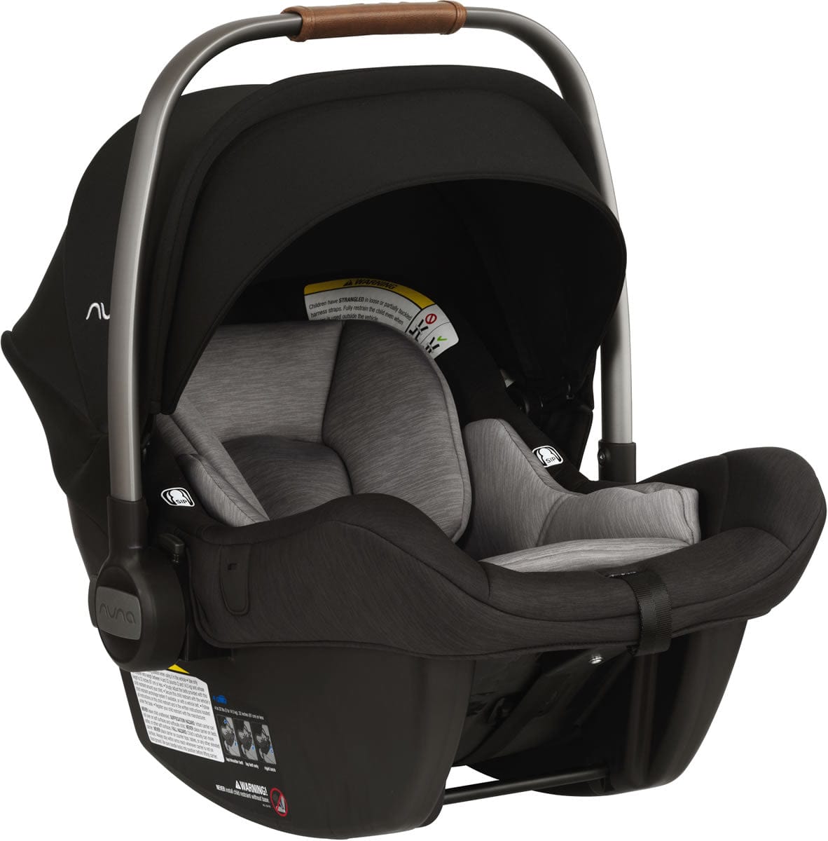 Nuna Pipa Lite Infant Car Seat - Caviar - CF08500CVR