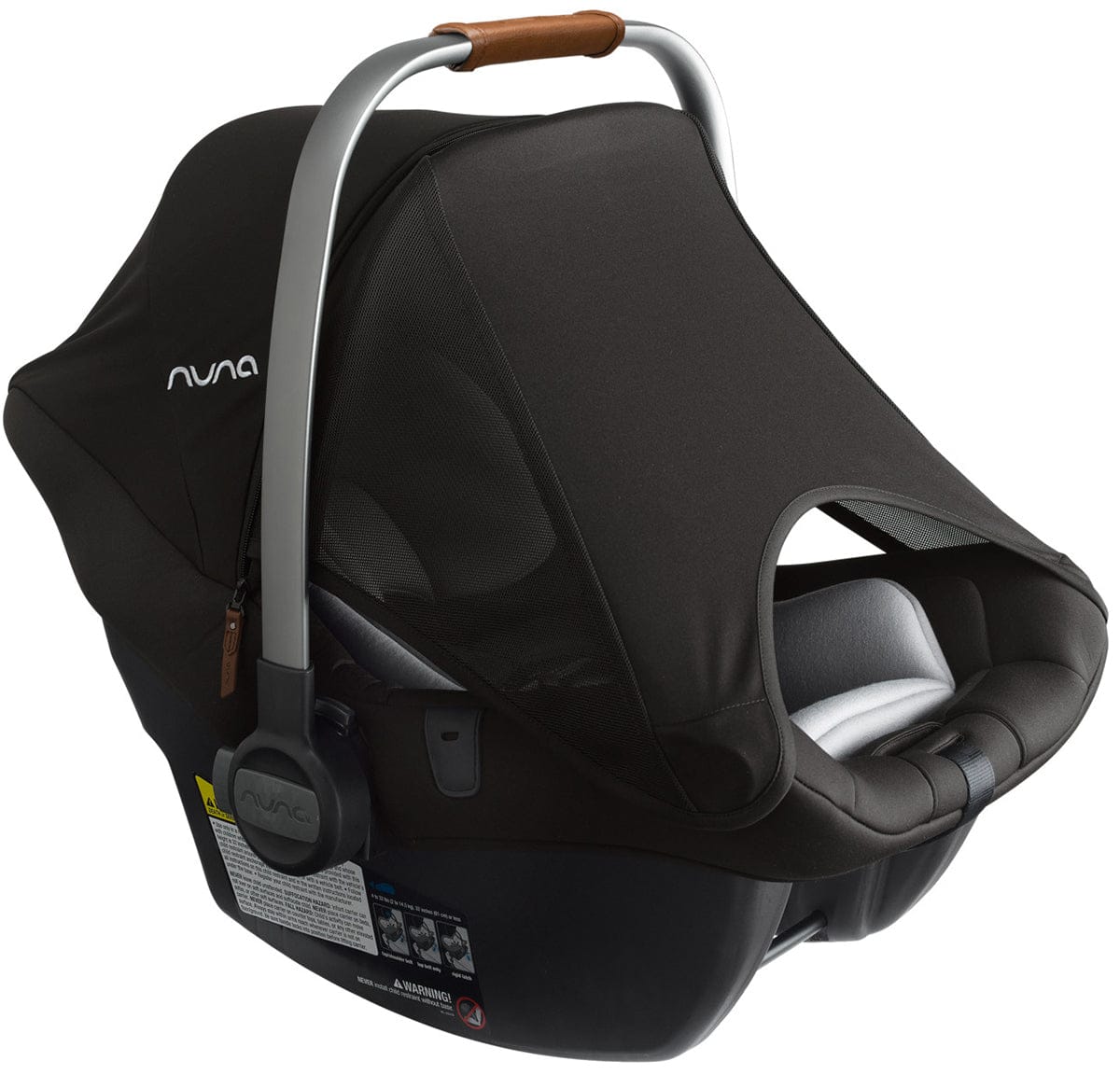 Nuna Pipa Lite LX Infant Car Seat - Caviar - CF08501CVR