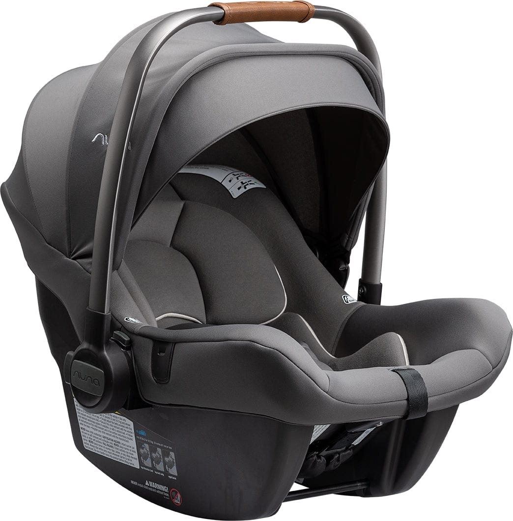 Nuna PIPA Lite R Lightweight Infant Car Seat + RELX Base with Load Leg - Granite - CF08508600GRN