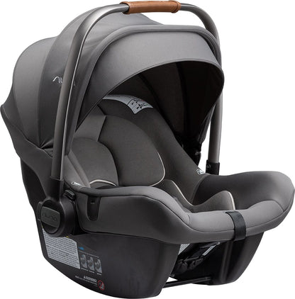Nuna PIPA Lite R Lightweight Infant Car Seat + RELX Base with Load Leg - Granite - CF08508600GRN