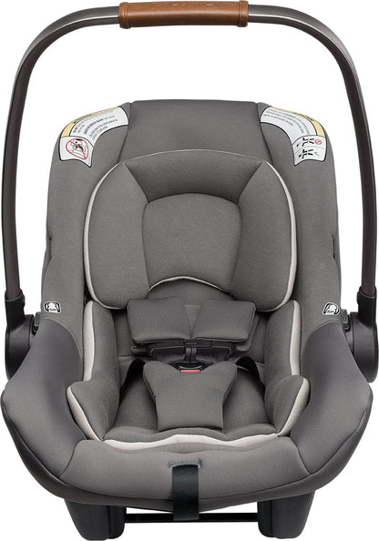 Nuna PIPA Lite R Lightweight Infant Car Seat + RELX Base with Load Leg - Granite - CF08508600GRN