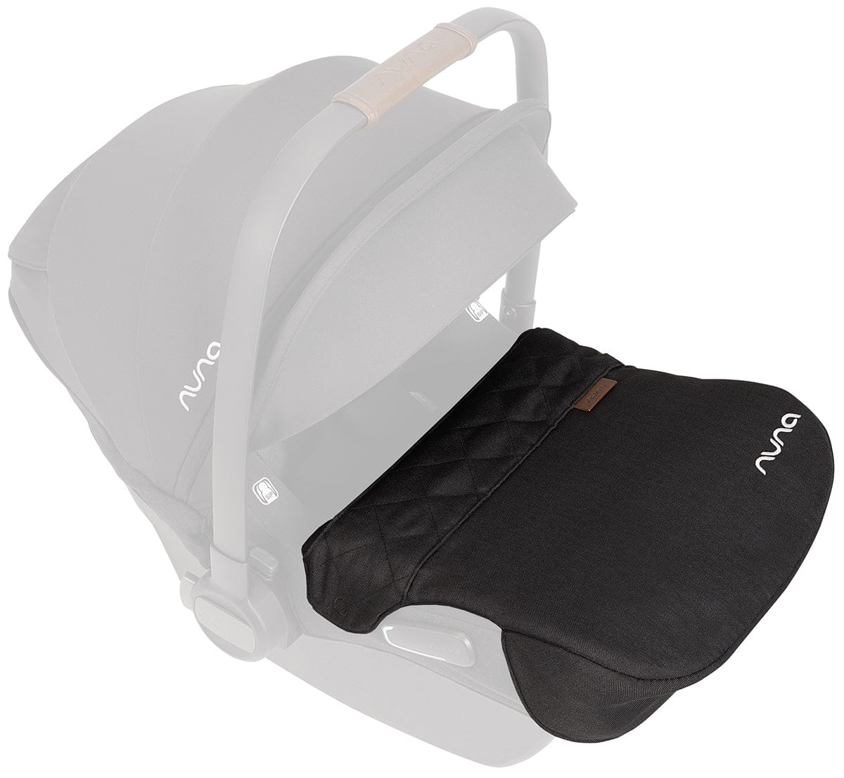 Nuna PIPA Lite RX Footmuff - Caviar - FT10200CVR