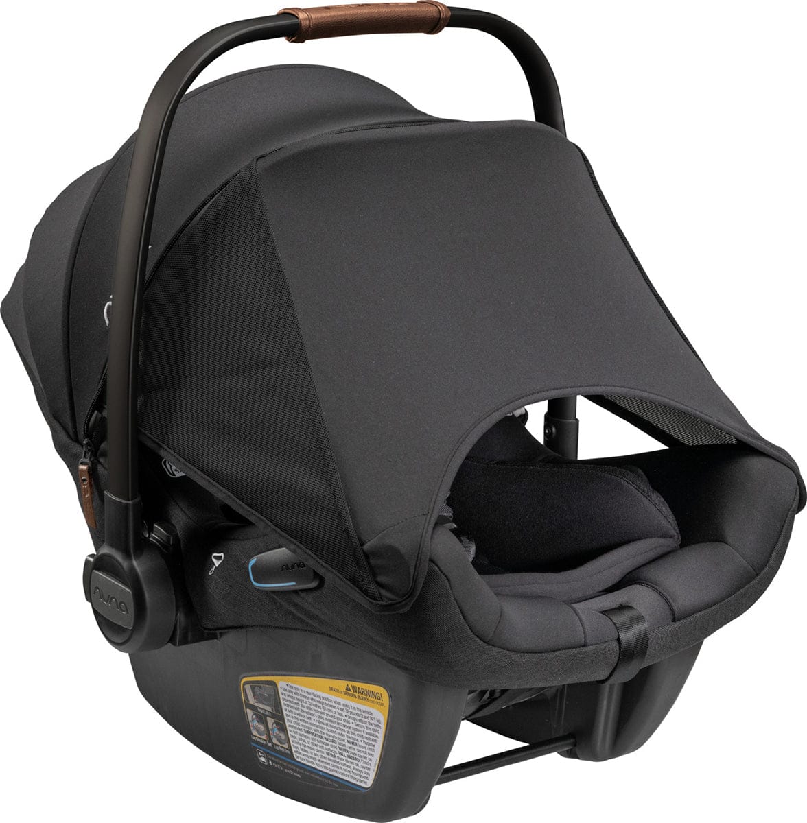 Nuna PIPA Lite RX Lightweight Infant Car Seat with Load Leg - Caviar - CF10208600CVR