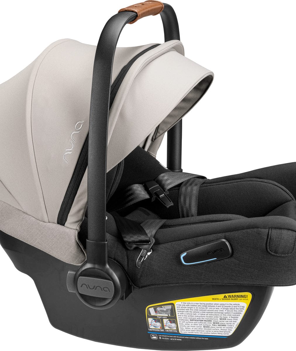 Nuna PIPA Lite RX Lightweight Infant Car Seat with Load Leg - Timber - CF10208600TIM