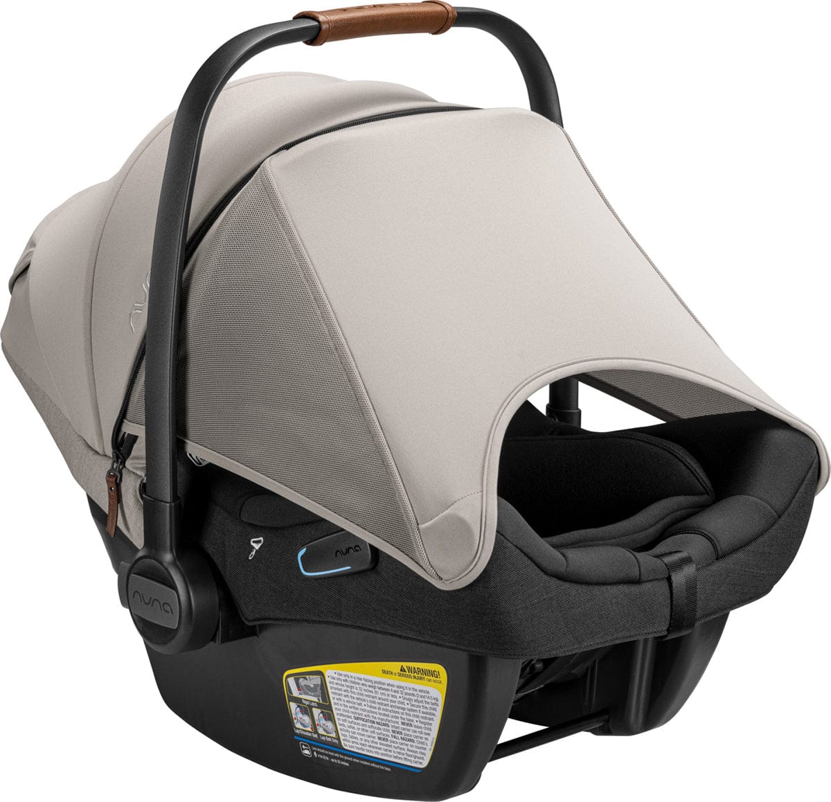 Nuna PIPA Lite RX Lightweight Infant Car Seat with Load Leg - Timber - CF10208600TIM