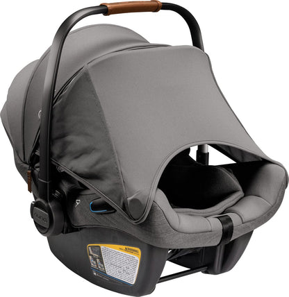 Nuna PIPA Lite RX Lightweight Infant Car Seat with Load Leg - Granite - CF10208600GRN