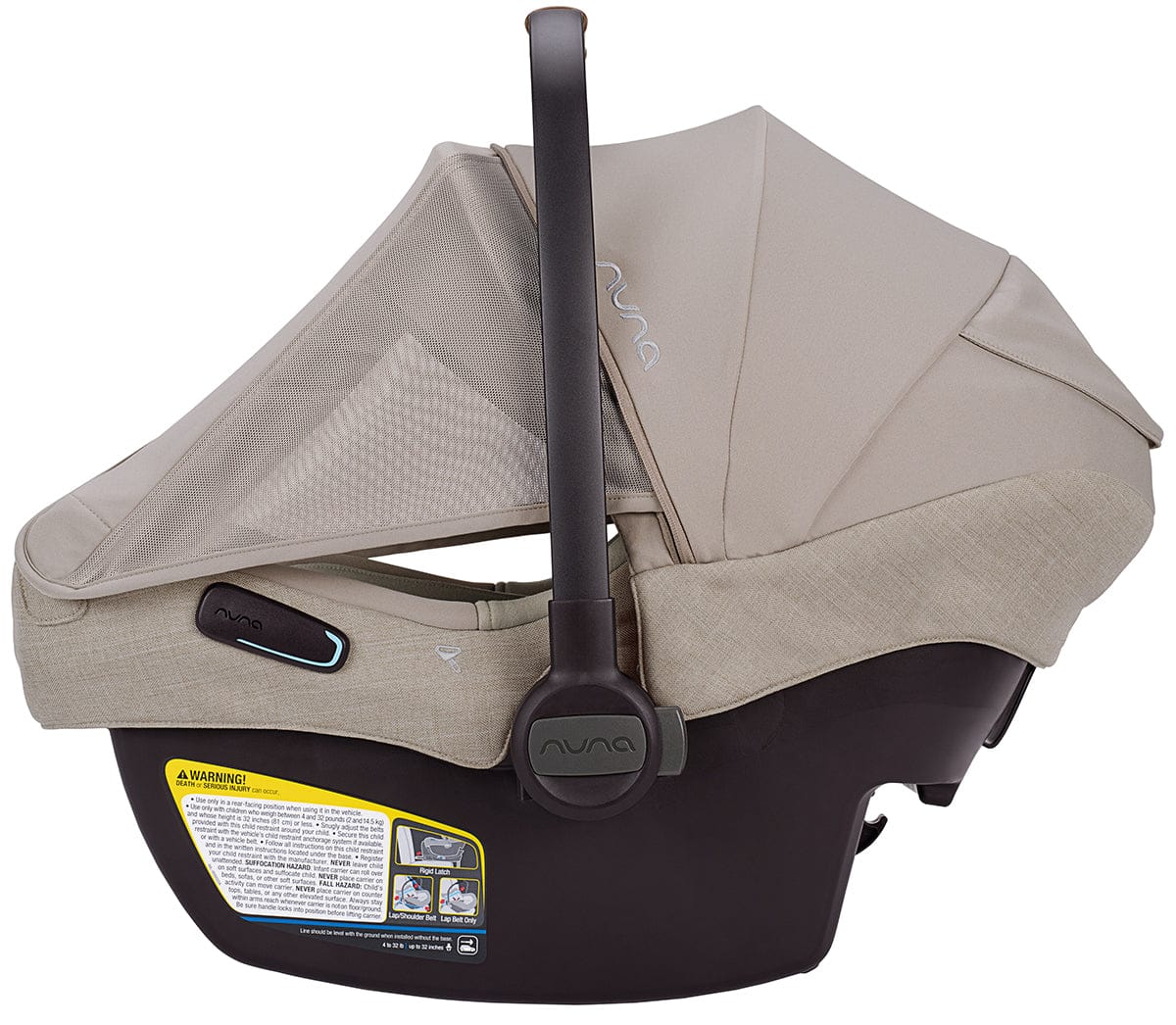 Nuna PIPA Lite RX Lightweight Infant Car Seat with Load Leg - Hazelwood - CF10208609HAZ
