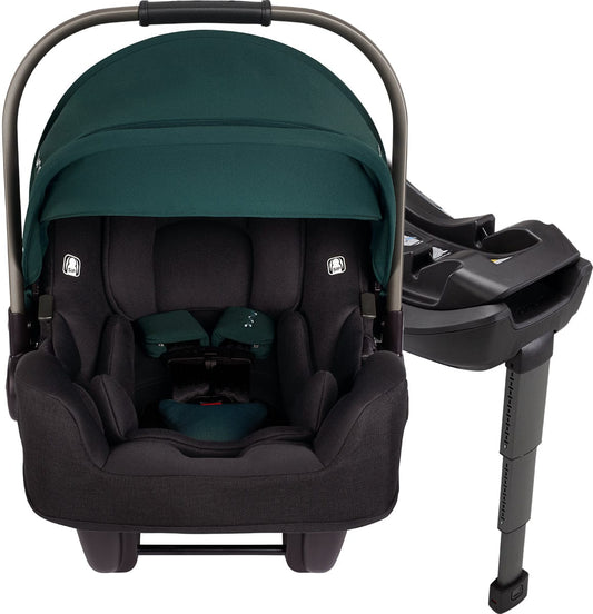 Nuna PIPA RX Infant Car Seat + RELX Base with Load Leg - Lagoon - CF12508601LGN