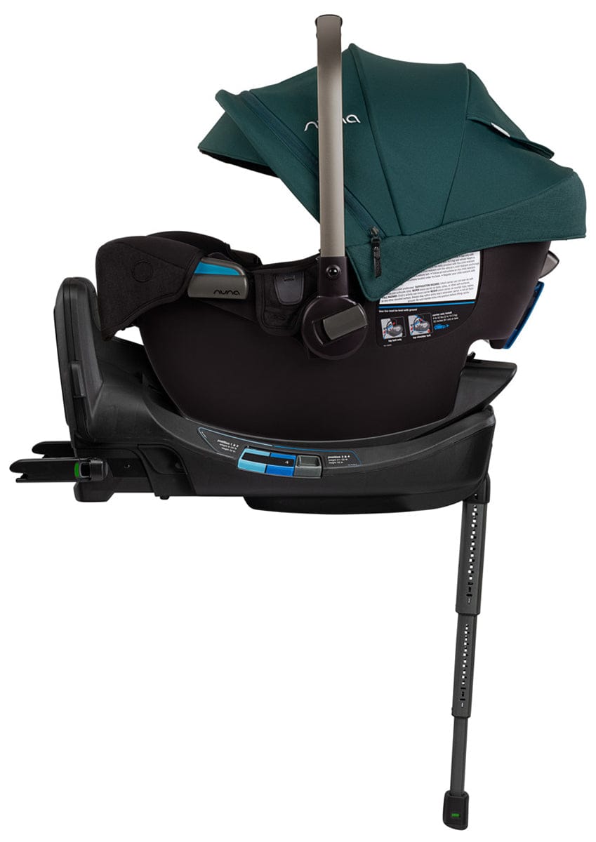 Nuna PIPA RX Infant Car Seat + RELX Base with Load Leg - Lagoon - CF12508601LGN