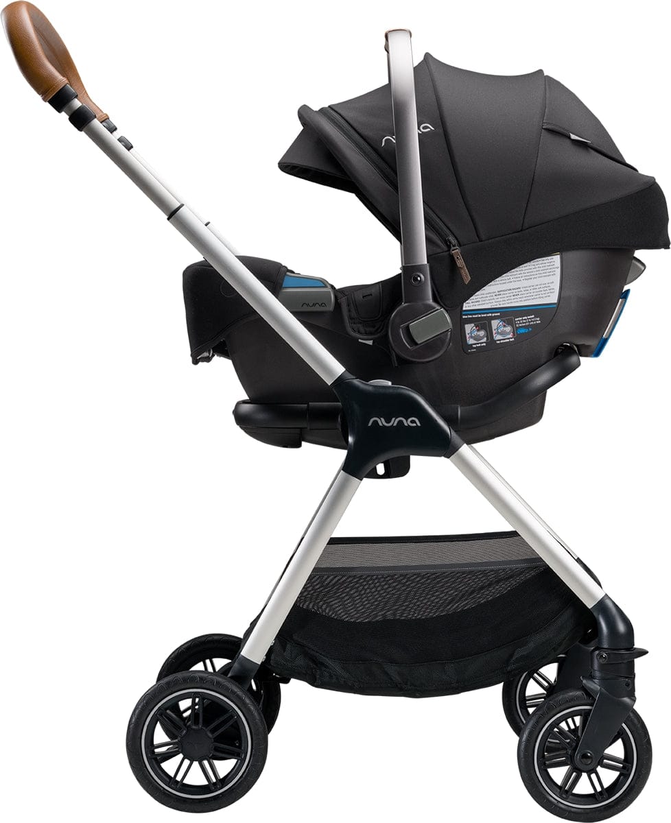 Nuna PIPA RX Infant Car Seat + RELX Base with Load Leg - Caviar - CF12508600CVR