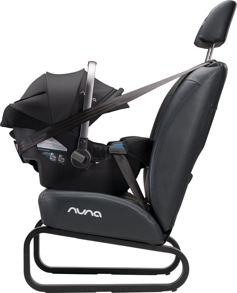 Nuna PIPA RX Infant Car Seat + RELX Base with Load Leg - Caviar - CF12508600CVR