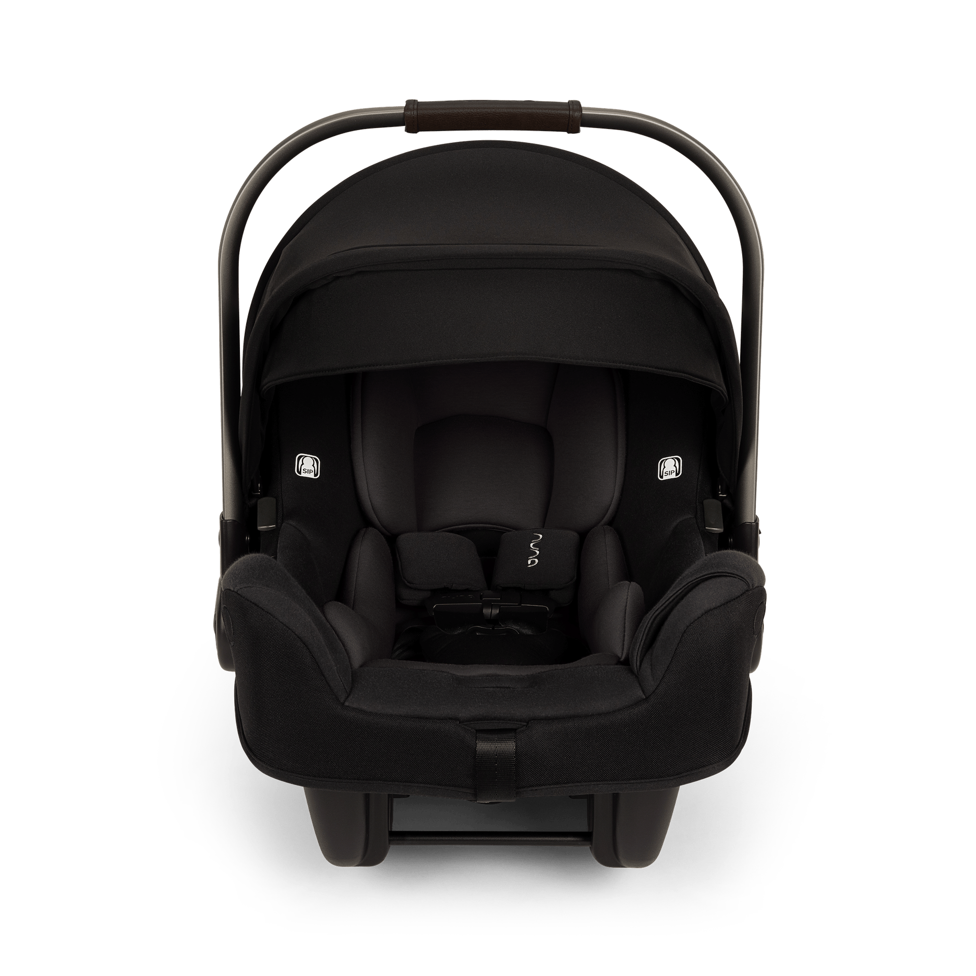 Nuna PIPA RX Infant Car Seat + RELX Base with Load Leg - Caviar / Chocolate - CF12508610CCR