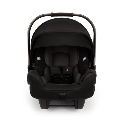 Nuna PIPA RX Infant Car Seat + RELX Base with Load Leg - Caviar / Chocolate - CF12508610CCR