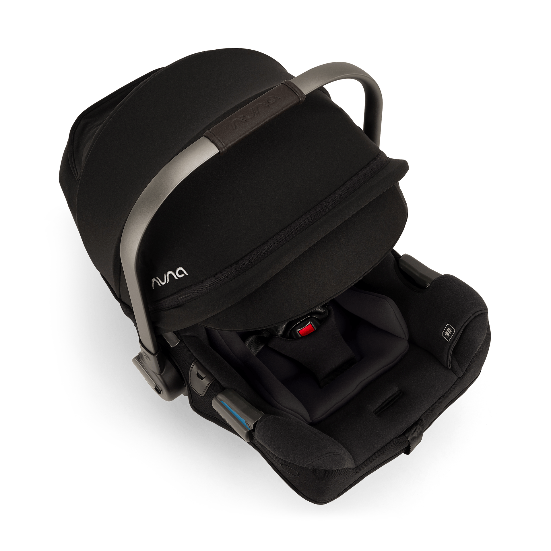 Nuna PIPA RX Infant Car Seat + RELX Base with Load Leg - Caviar / Chocolate - CF12508610CCR