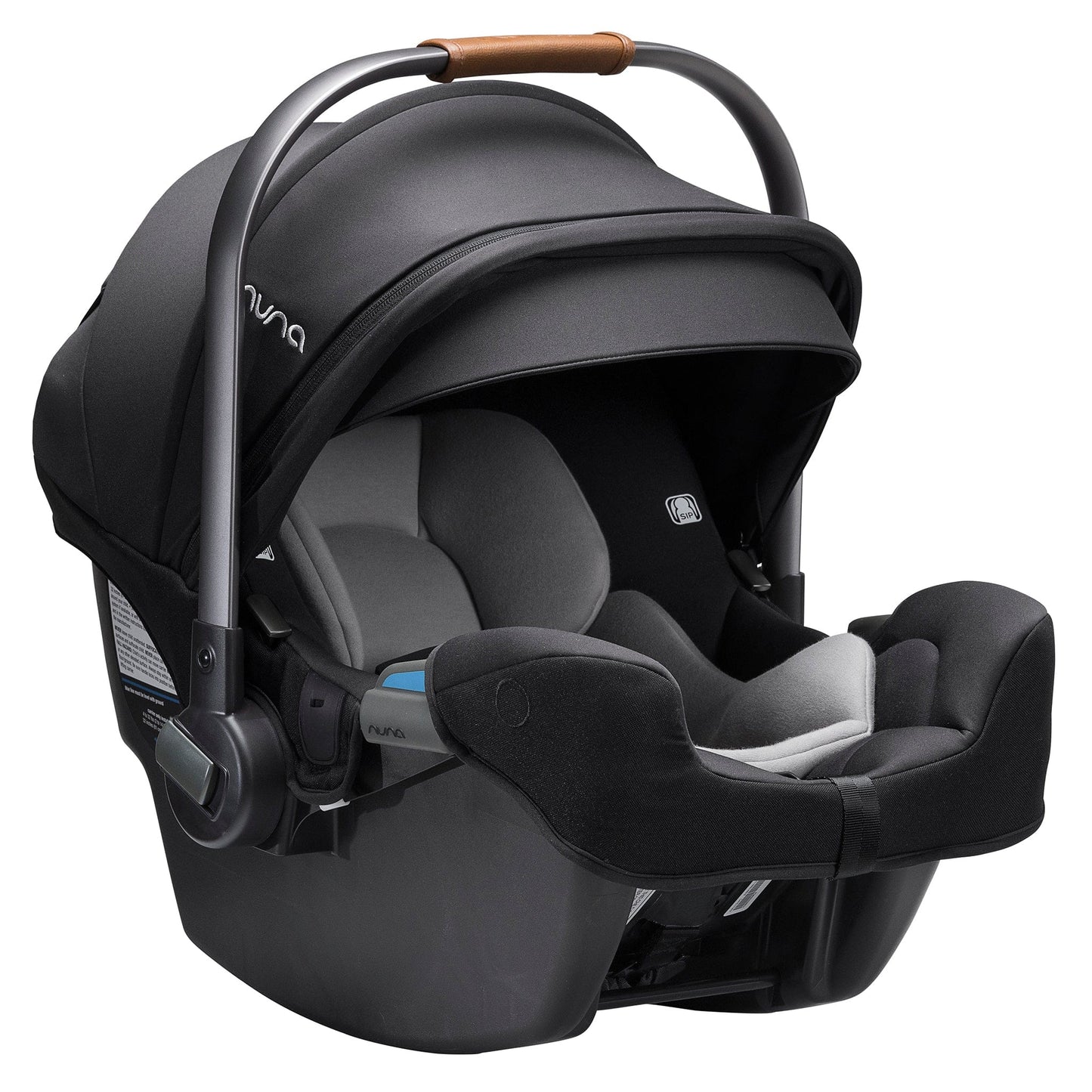 Nuna PIPA RX Infant Car Seat + RELX Base with Load Leg - Caviar - CF12508609CVR