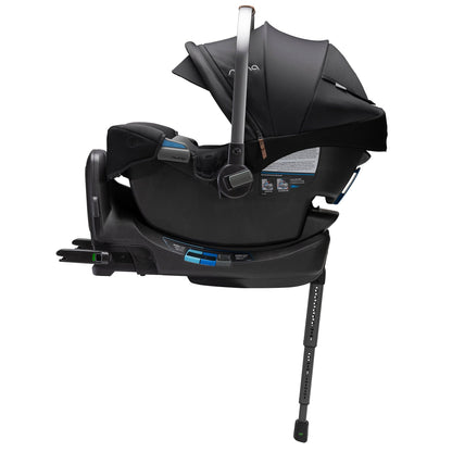 Nuna PIPA RX Infant Car Seat + RELX Base with Load Leg - Caviar - CF12508609CVR