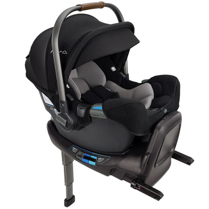 Nuna PIPA RX Infant Car Seat + RELX Base with Load Leg - Caviar - CF12508609CVR