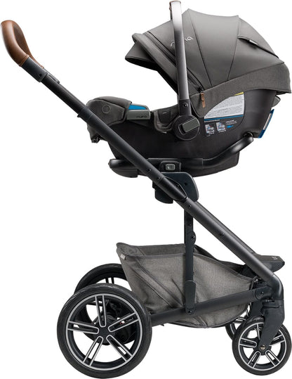Nuna PIPA RX Infant Car Seat + RELX Base with Load Leg - Granite - CF12508600GRN