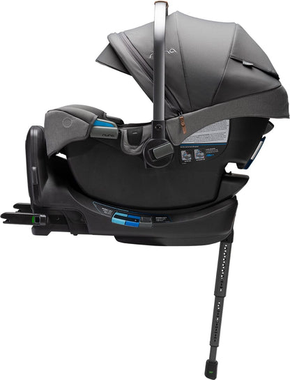 Nuna PIPA RX Infant Car Seat + RELX Base with Load Leg - Granite - CF12508600GRN