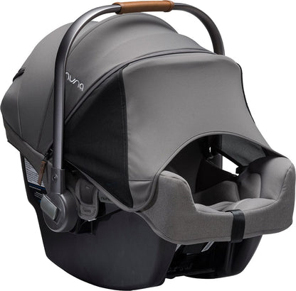 Nuna PIPA RX Infant Car Seat + RELX Base with Load Leg - Granite - CF12508600GRN