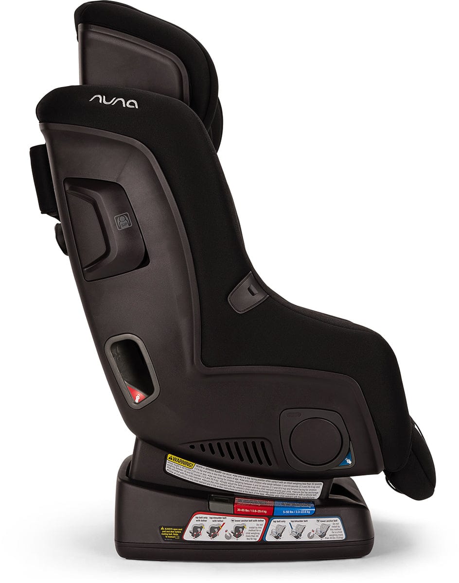 Nuna Rava Convertible Car Seat - Caviar (Flame Retardant Free) - CS05116CVR