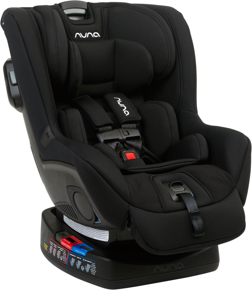 Nuna Rava Convertible Car Seat - Caviar (Flame Retardant Free) - CS05103CVR
