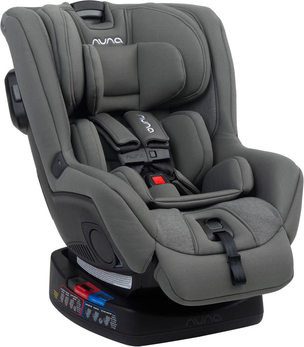 Nuna Rava Convertible Car Seat - Granite  (Flame Retardant Free) - CS05103GRN