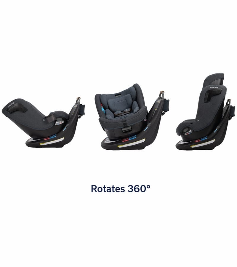Nuna REVV Rotating Convertible Car Seat - Caviar - CS13602CVR