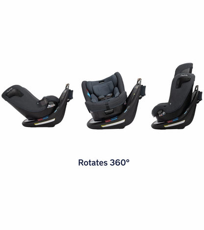 Nuna REVV Rotating Convertible Car Seat - Caviar - CS13602CVR