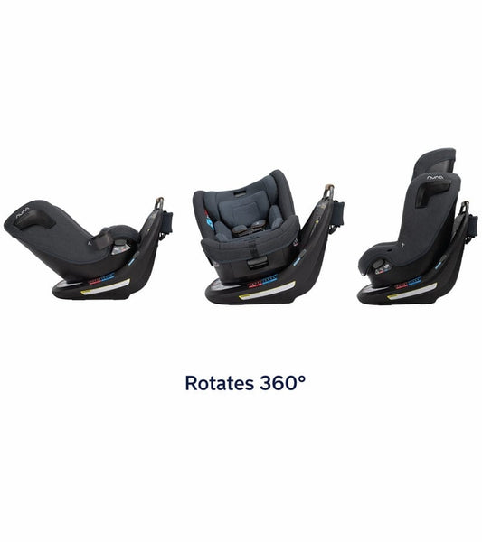 Nuna REVV Rotating Convertible Car Seat - Caviar - CS13602CVR