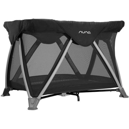 Nuna Sena Aire Playard with Organic Cotton Sheet - Caviar - TC04521CVR