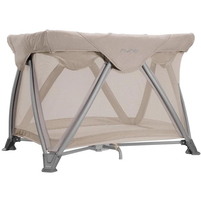 Nuna Sena Aire Playard with Organic Cotton Sheet - Champagne - TC04521CHP