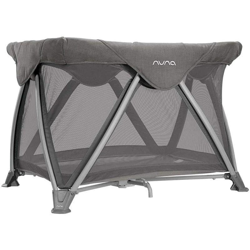 Nuna Sena Aire Playard with Organic Cotton Sheet - Granite - TC04521GRN