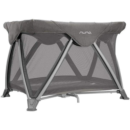 Nuna Sena Aire Playard with Organic Cotton Sheet - Granite - TC04521GRN