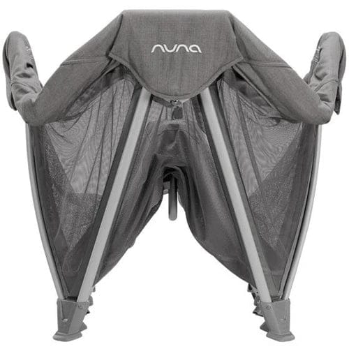 Nuna Sena Aire Playard with Organic Cotton Sheet - Granite - TC04521GRN